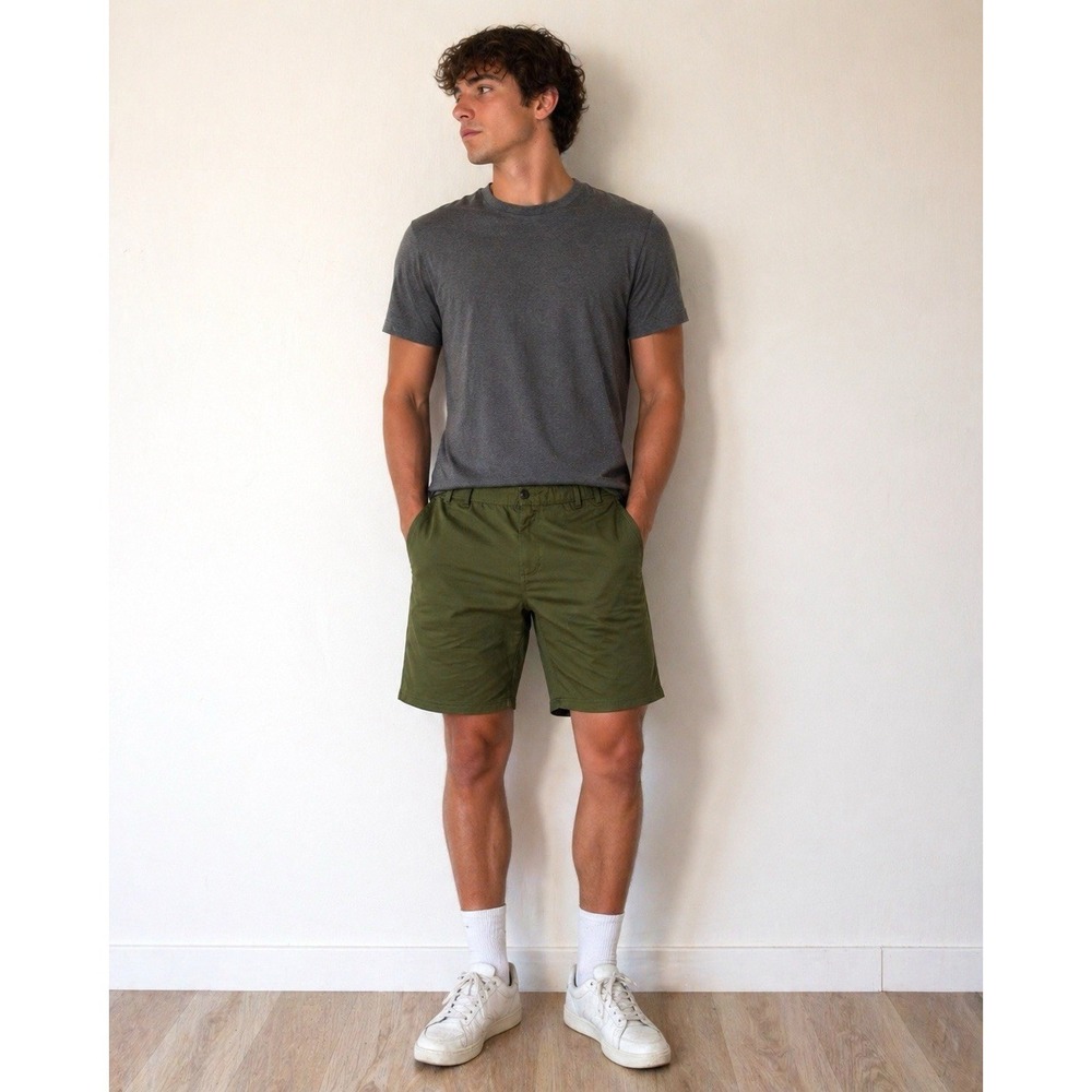 Columbia PFG Freezer Coil Shorts Mens 42 Olive Green Fishing Hiking UPF
